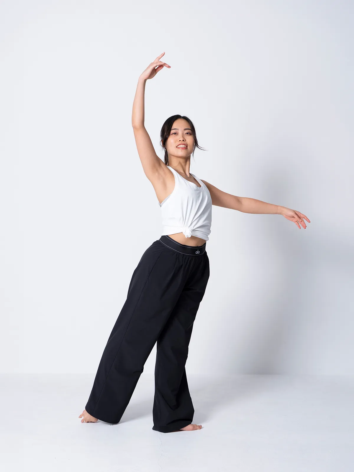 バレエダンサーのアラベスク